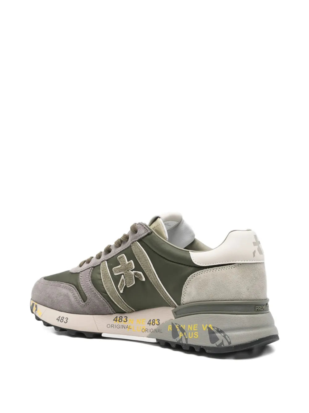 Premiata Logo-Patch Sneakers
