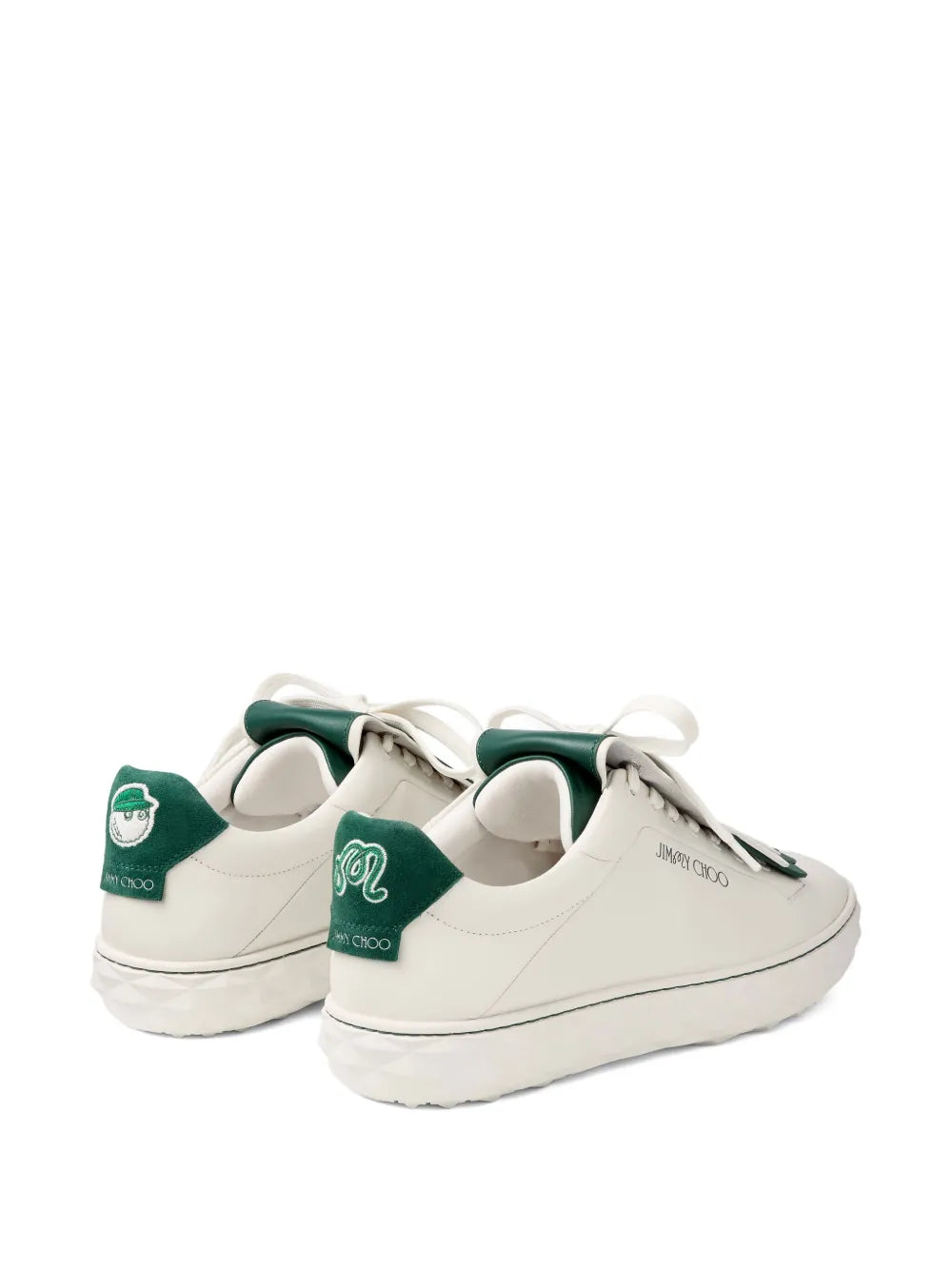 Jimmy Choo X Malbon 2.0 Diamond F Low-Top Sneakers