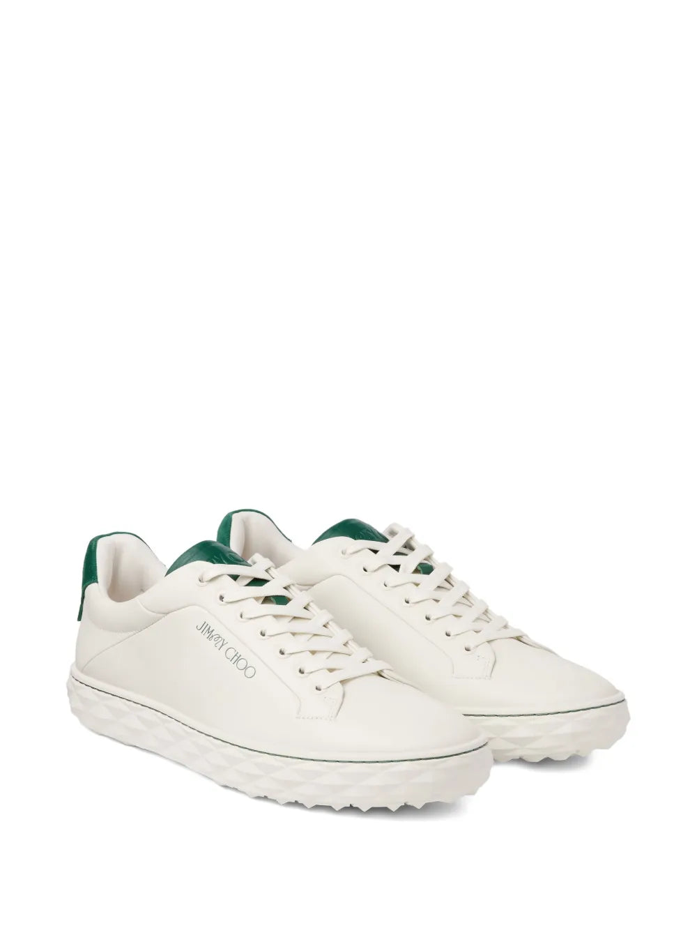 Jimmy Choo X Malbon 2.0 Diamond F Low-Top Sneakers