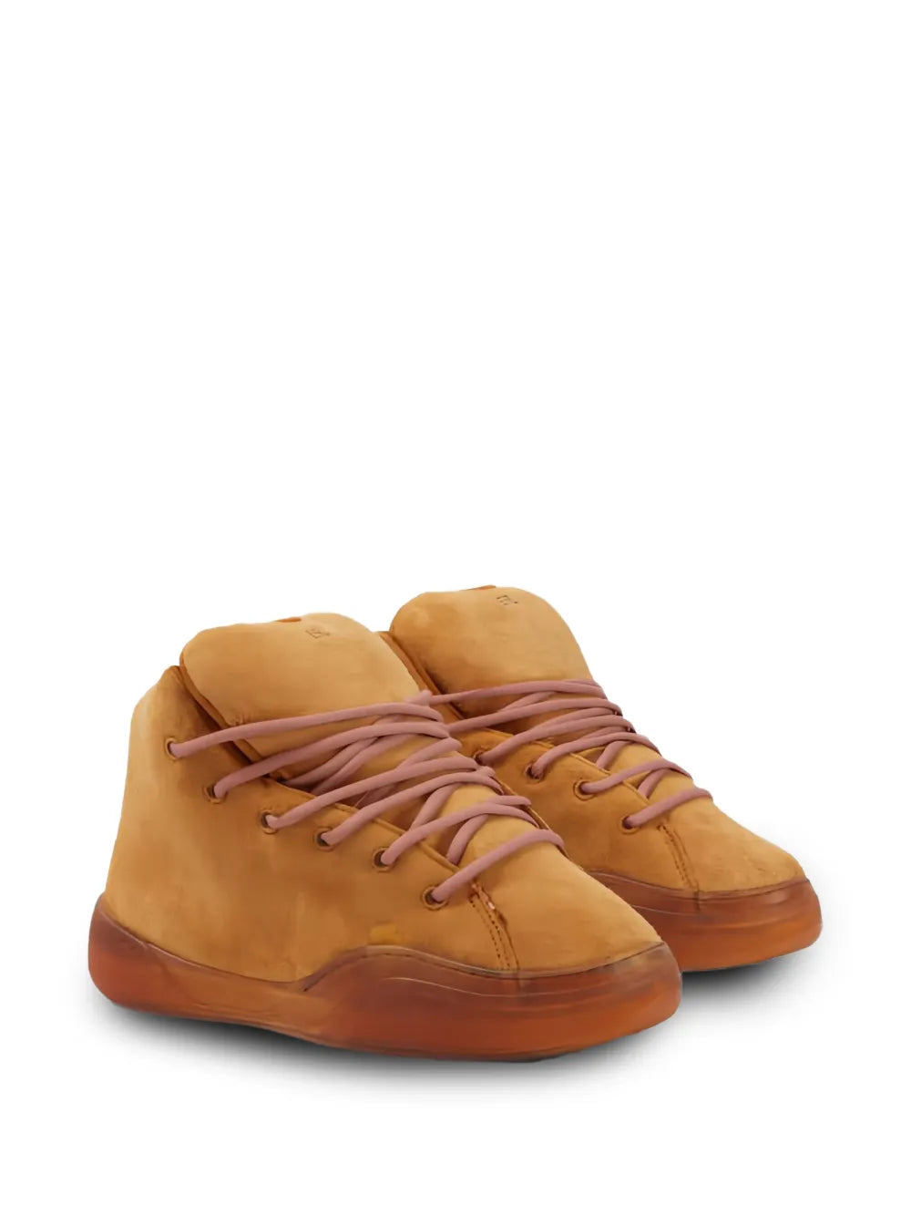 Erl Lace-Up High-Top Sneakers