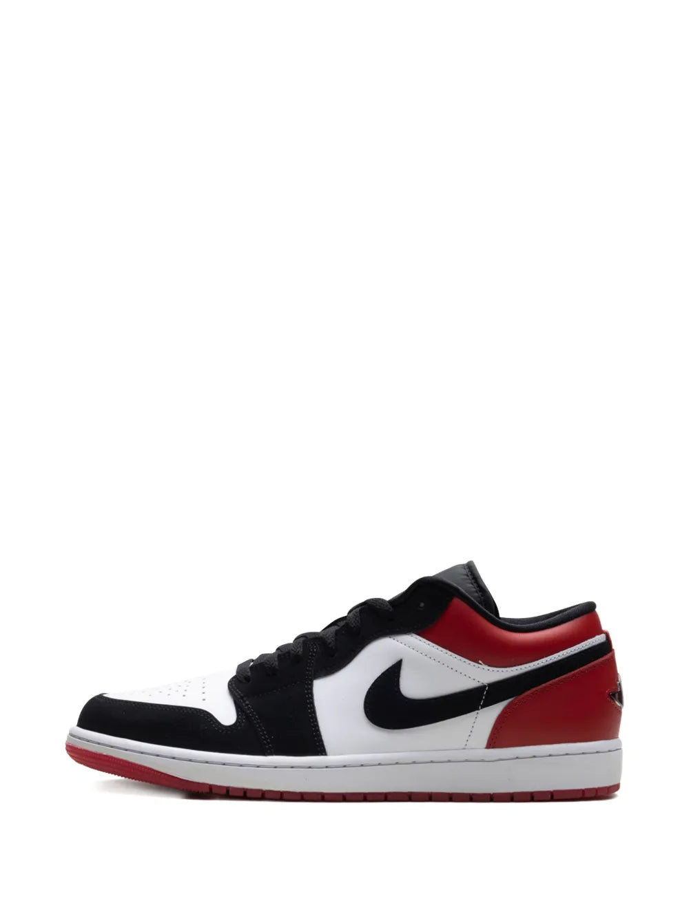 Jordan Jordan 1 Low White/Varsity Red/Black Sneakers
