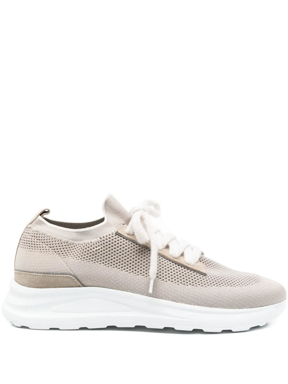 Eleventy Knitted-Upper Trainers