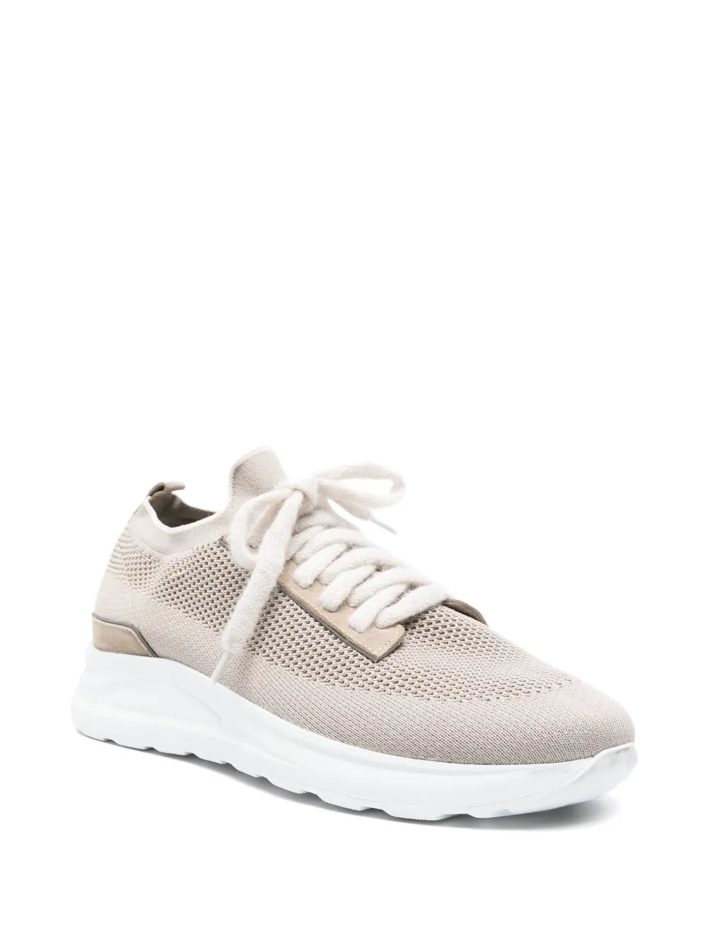 Eleventy Knitted-Upper Trainers