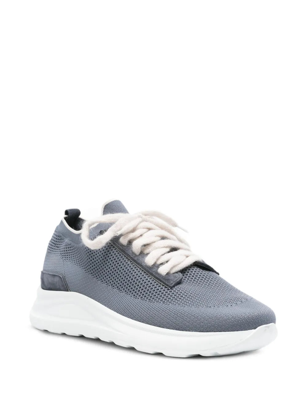 Eleventy Knitted Lace-Up Trainers