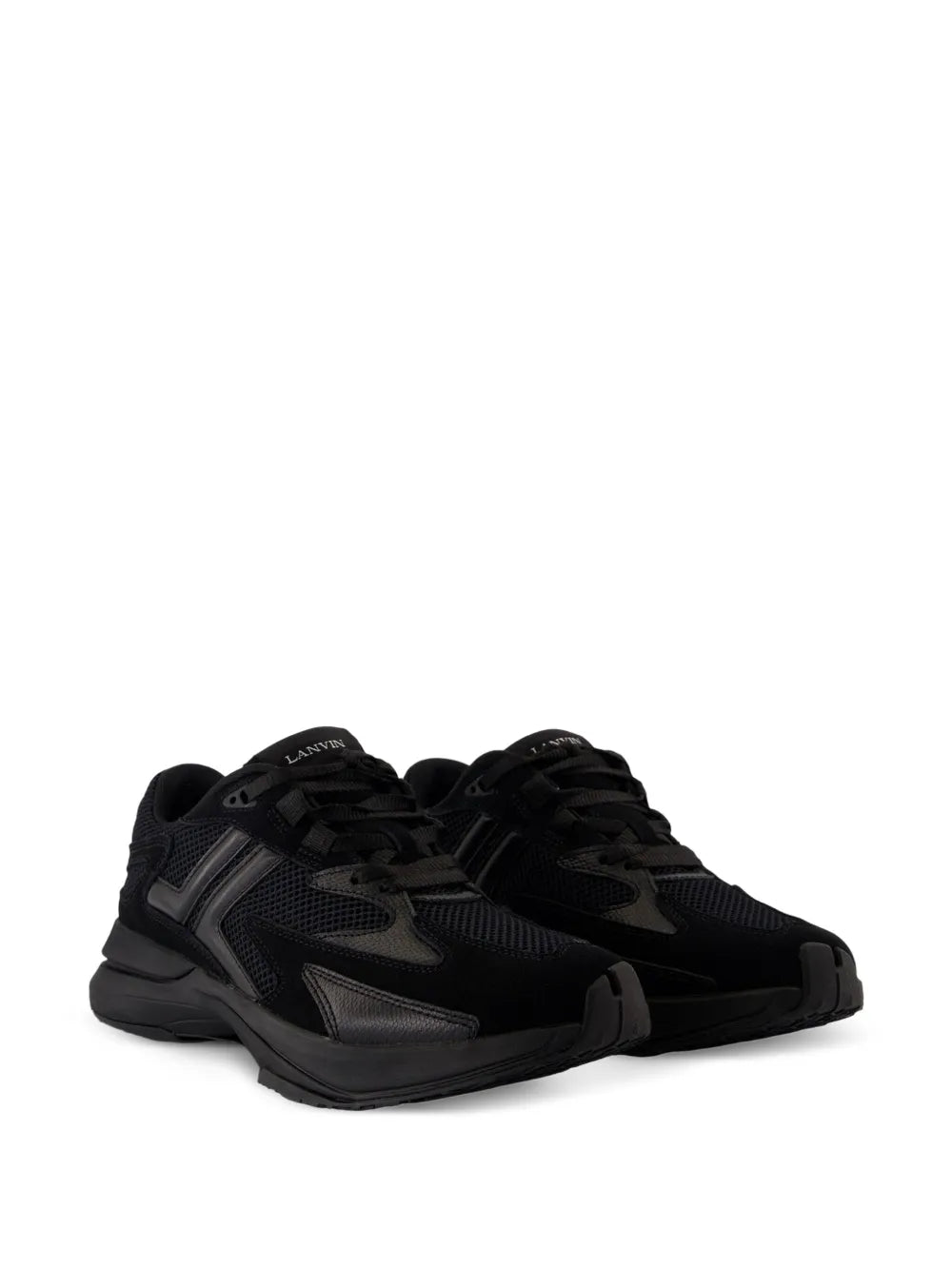 Lanvin Jla Mesh-Panelled Sneakers