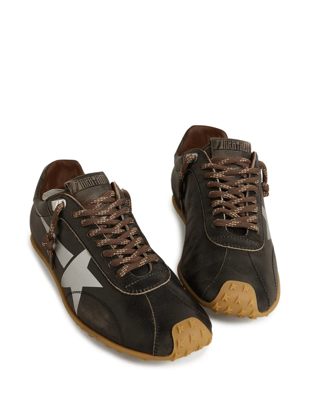 Golden Goose Marathon Speed Logo-Printed Sneakers
