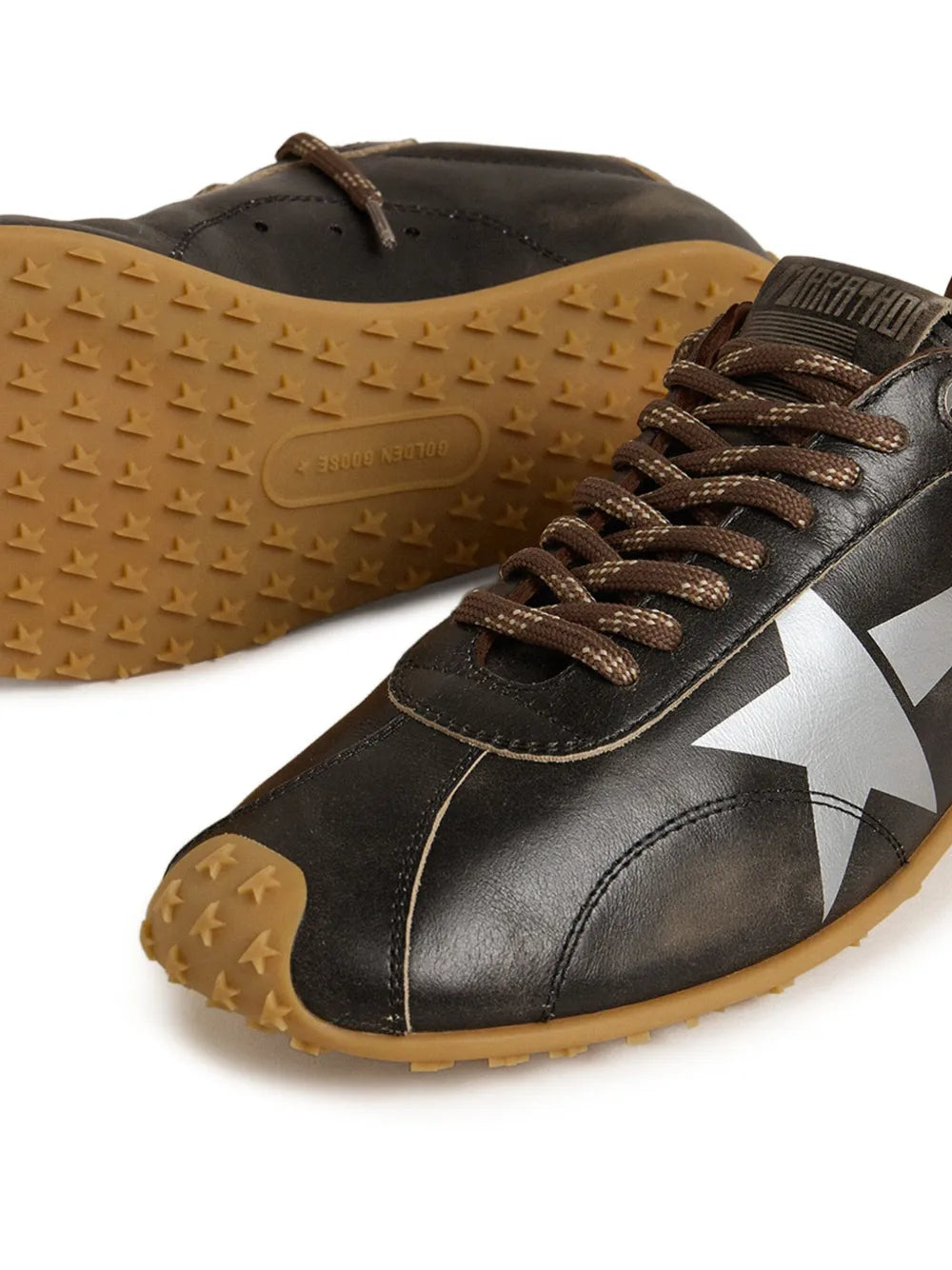 Golden Goose Marathon Speed Logo-Printed Sneakers