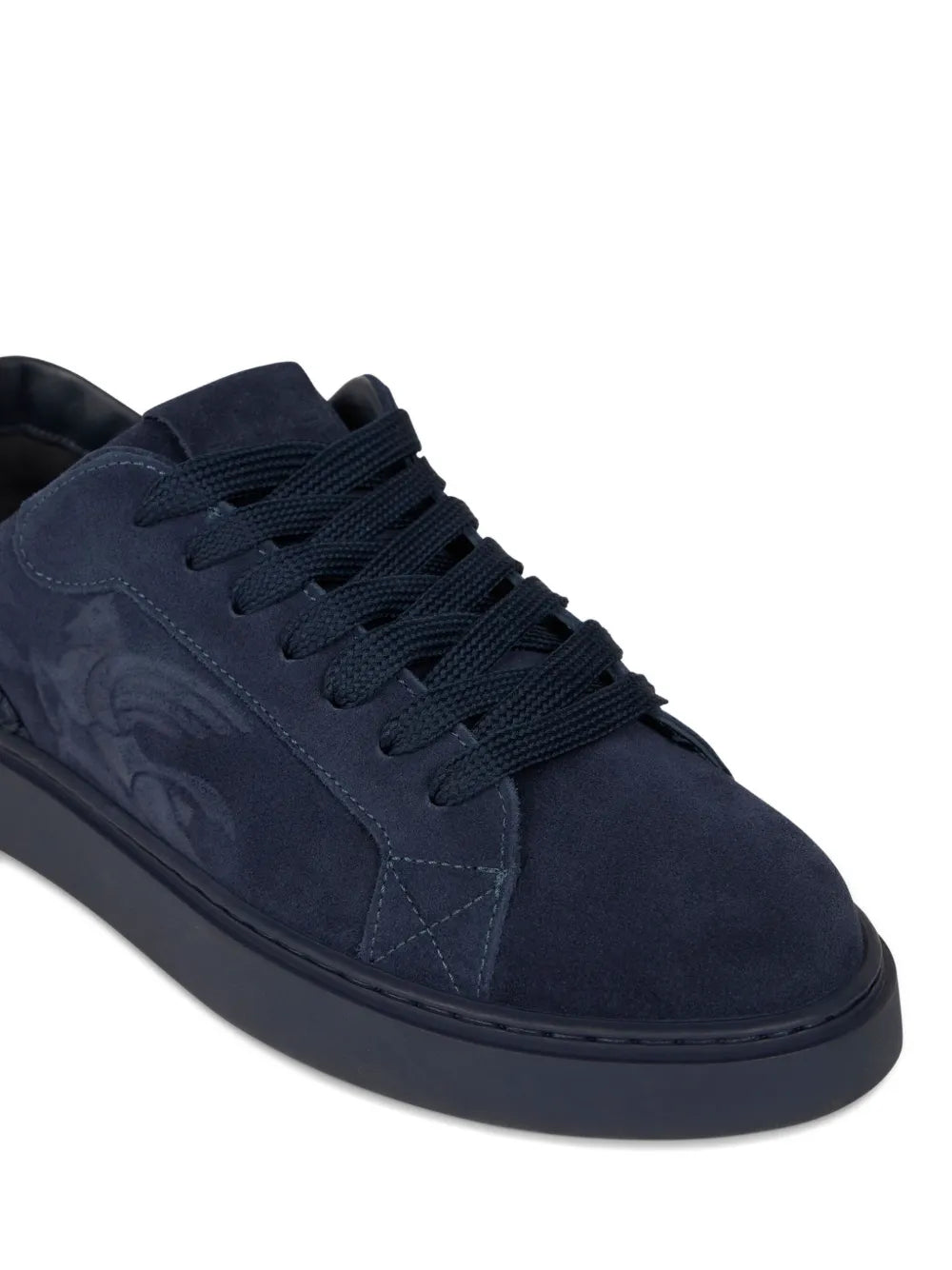 Etro Suede Low-Top Sneakers