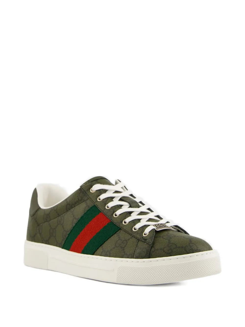 Gucci Ace Gg Supreme Lace-Up Sneakers