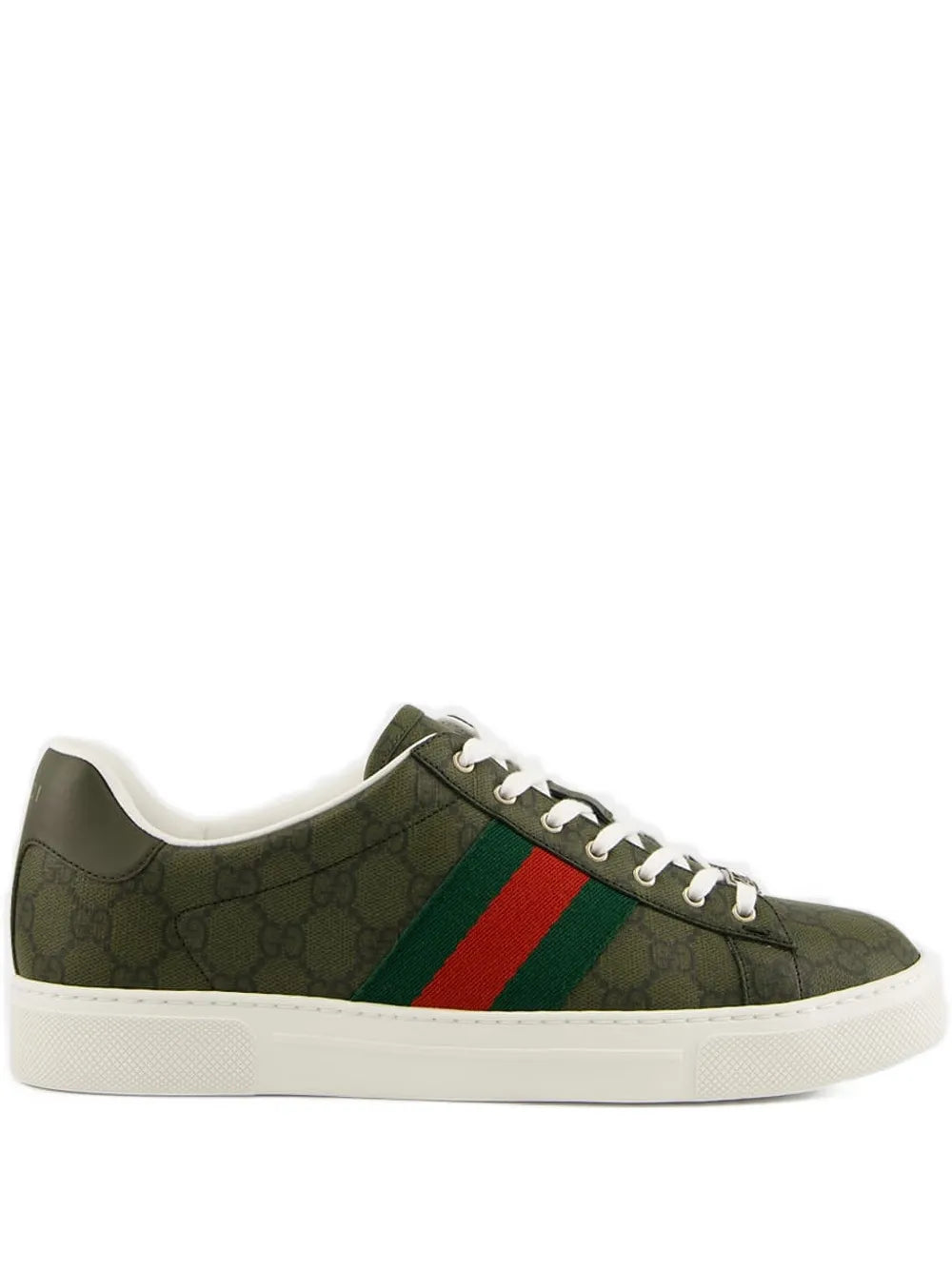 Gucci Ace Gg Supreme Lace-Up Sneakers