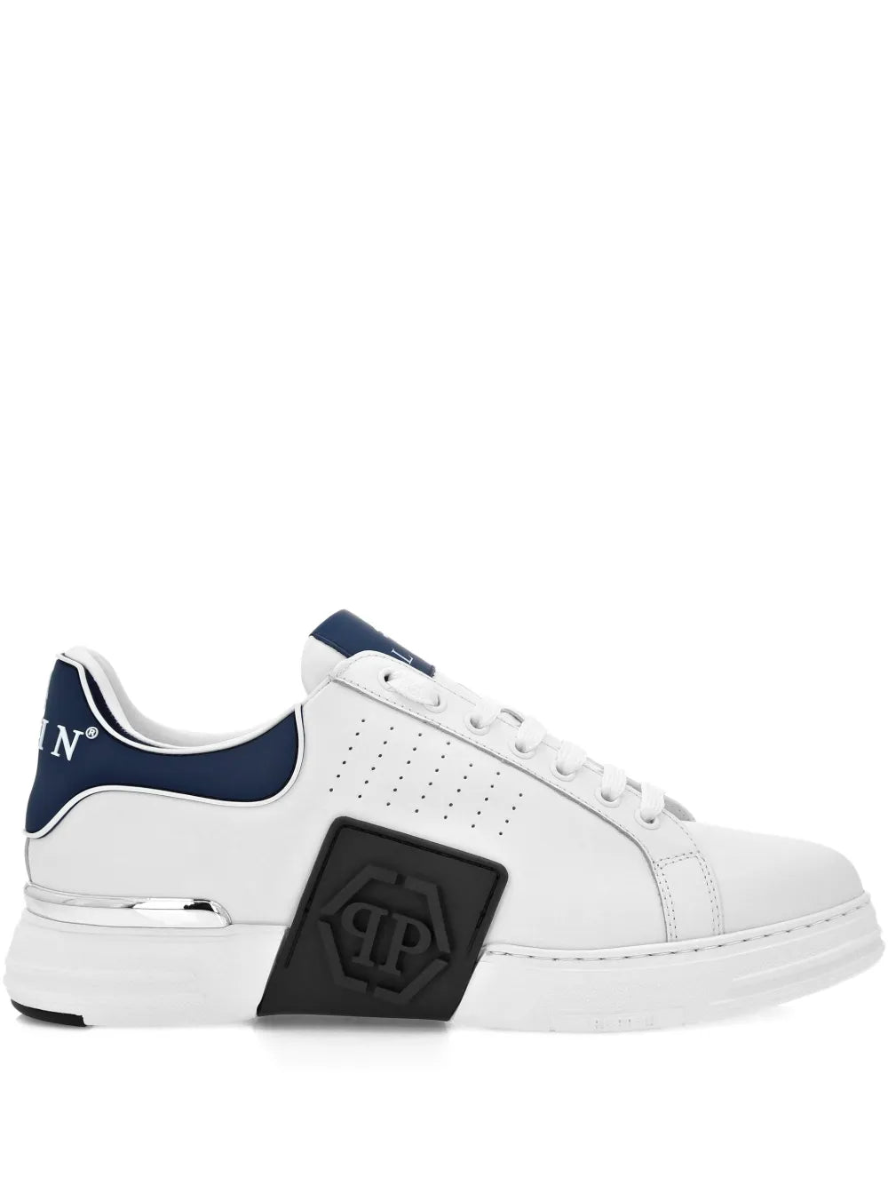 Philipp Plein Nappa-Leather Low-Top Sneakers
