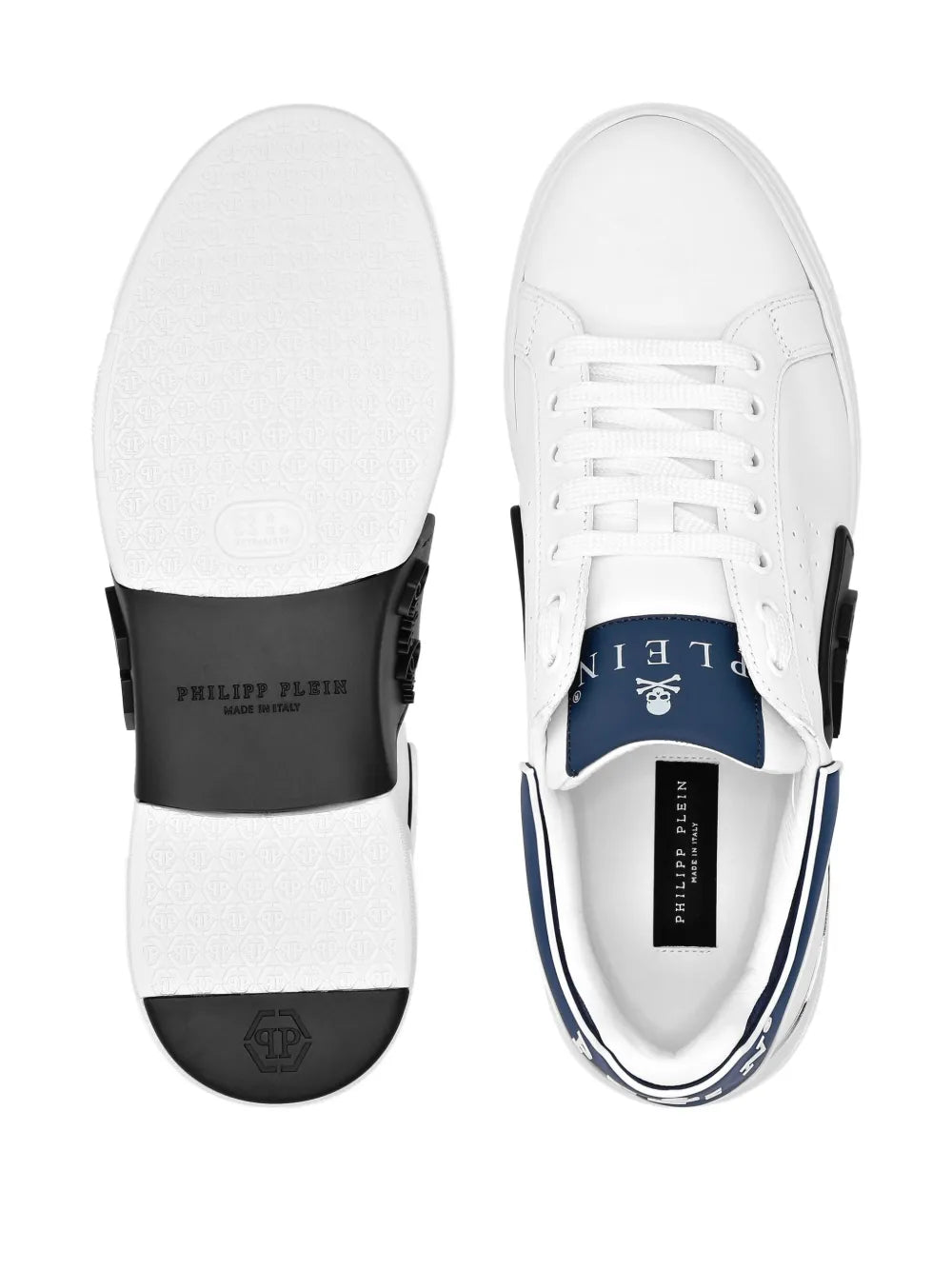 Philipp Plein Nappa-Leather Low-Top Sneakers
