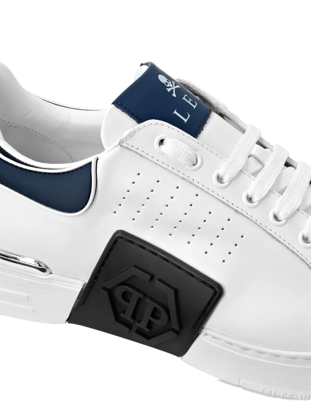 Philipp Plein Nappa-Leather Low-Top Sneakers