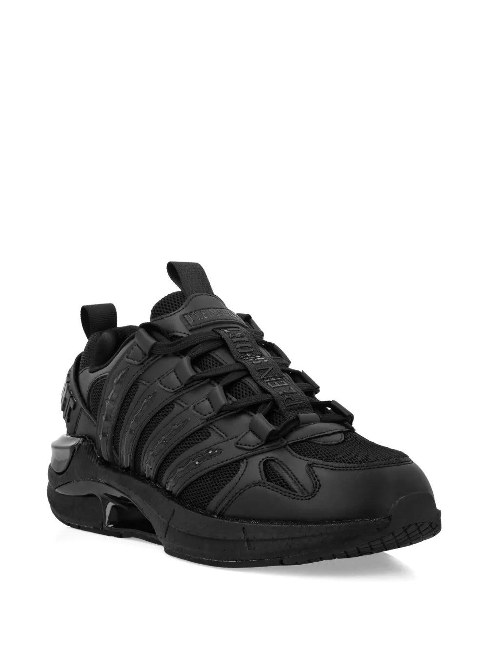Plein Sport Lace-Up Panelled Sneakers