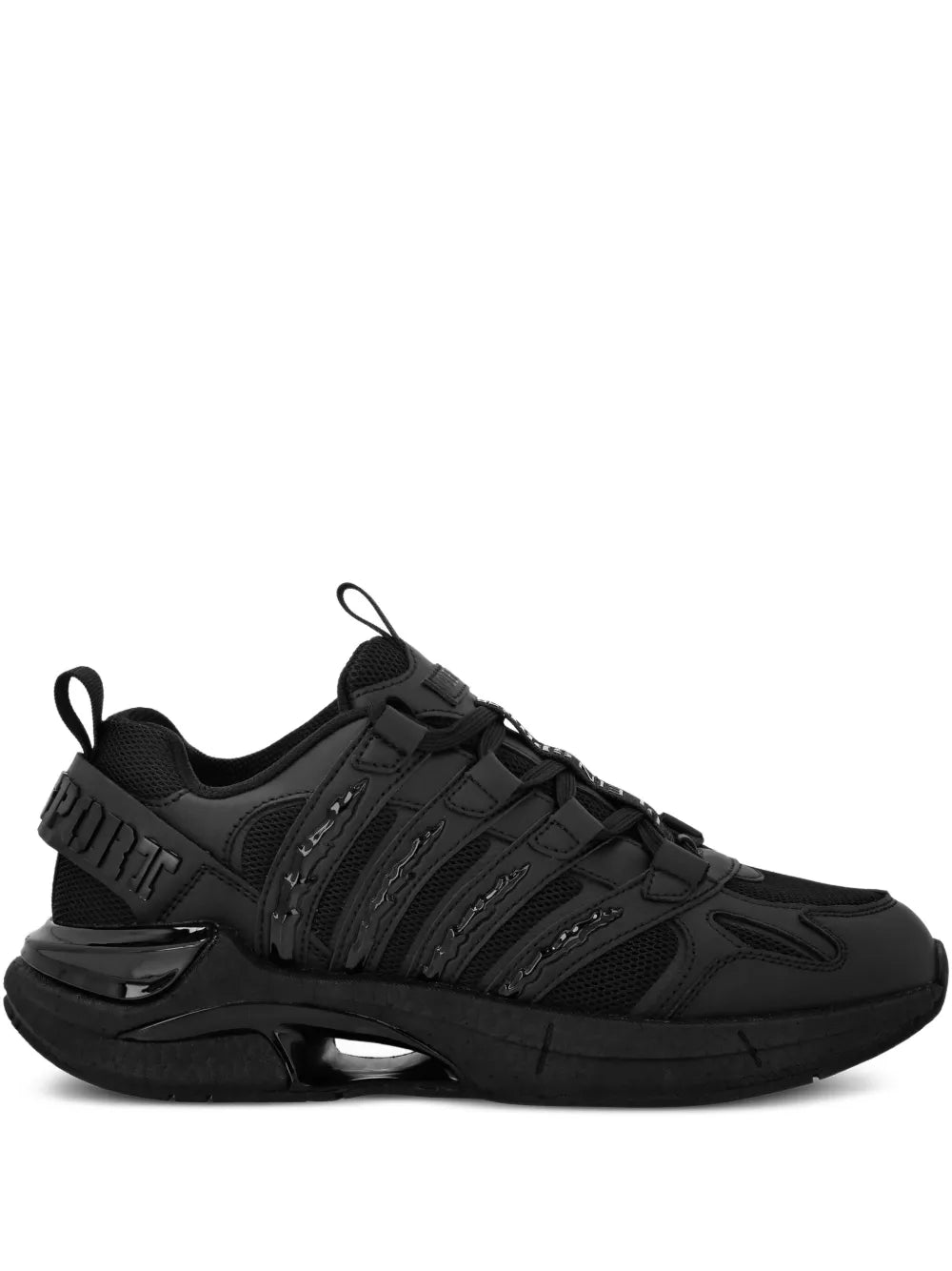 Plein Sport Lace-Up Panelled Sneakers