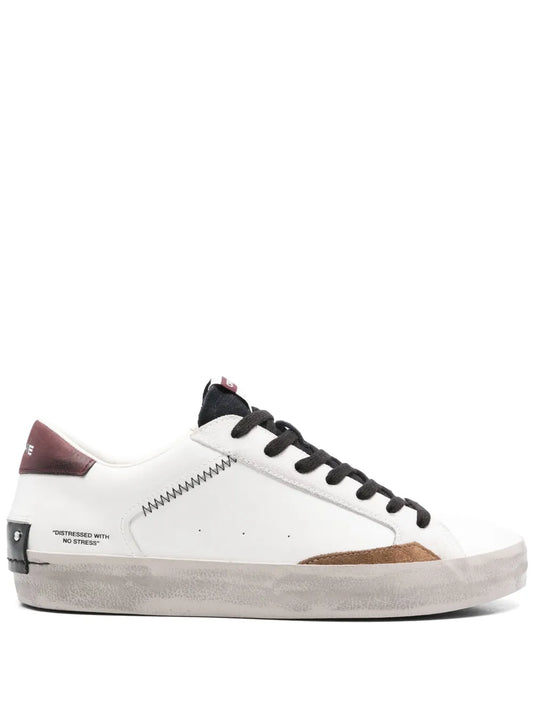 Crime London Distressed Sneakers