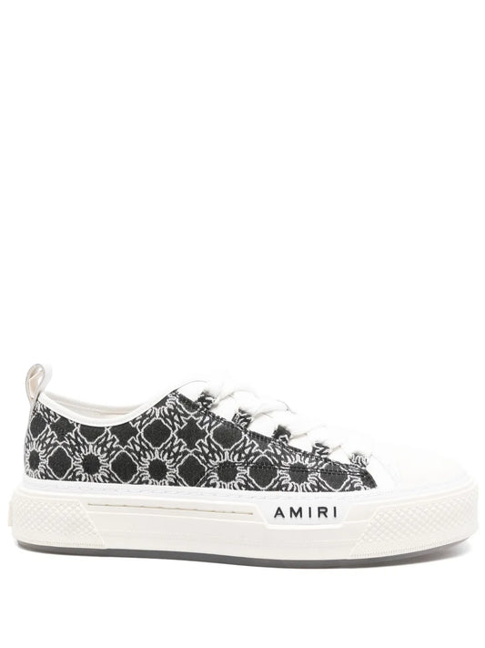 Amiri Ma Jacquard Low Sneakers