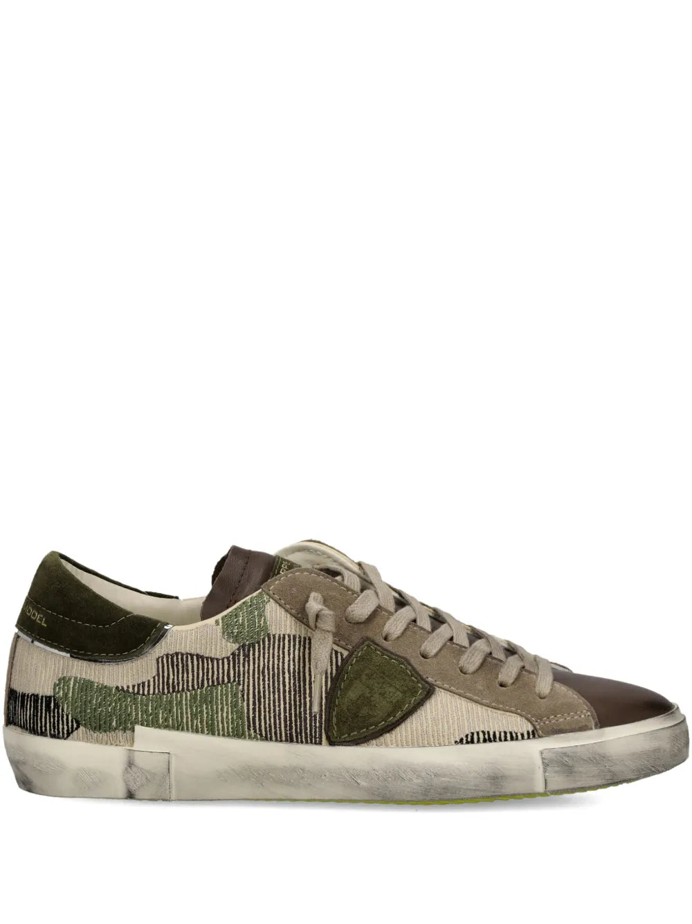 Philippe Model Paris Camouflage-Patterned Low-Top Sneakers