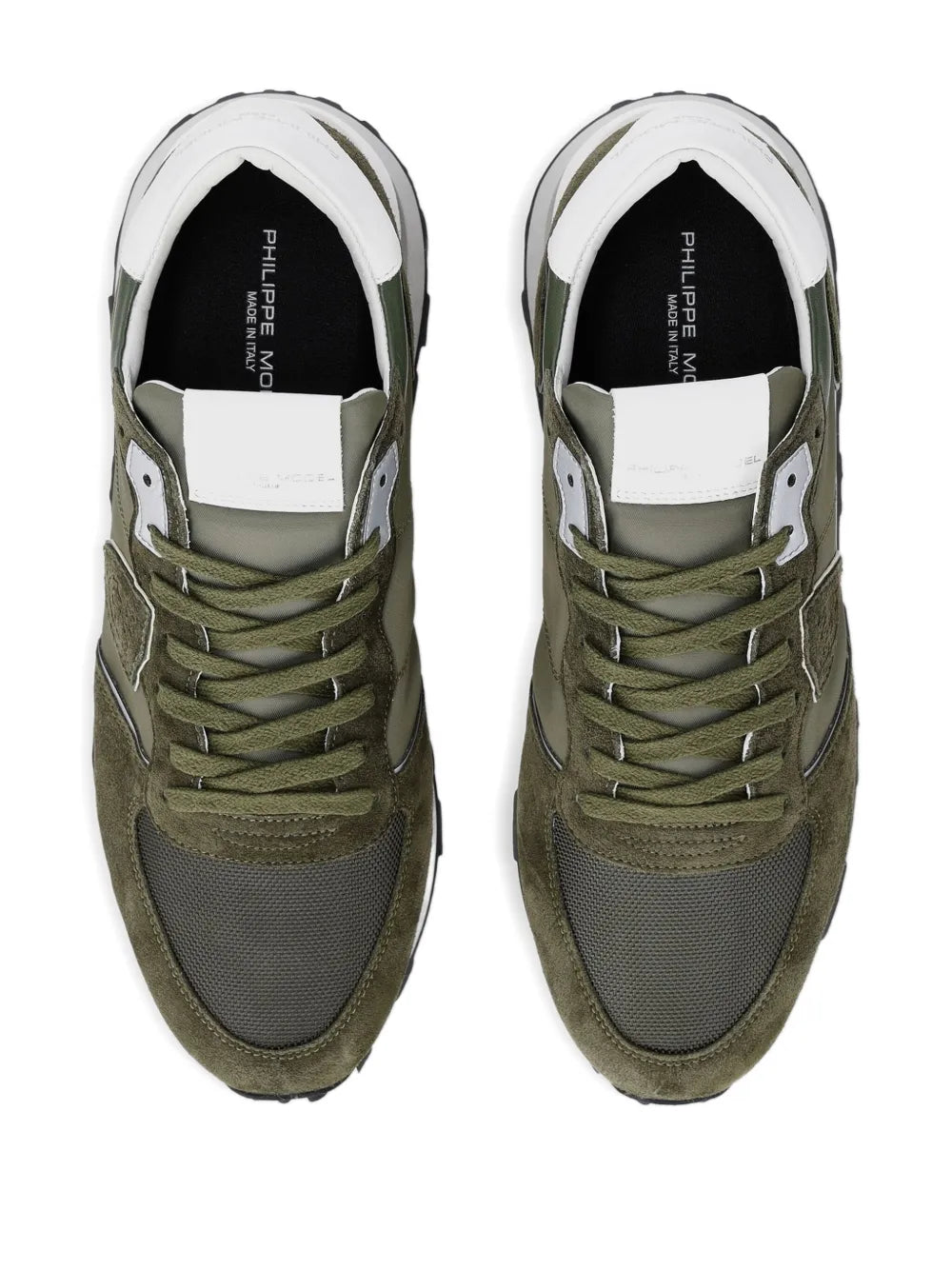 Philippe Model Paris Tropez Haute Suede-Panelled Sneakers
