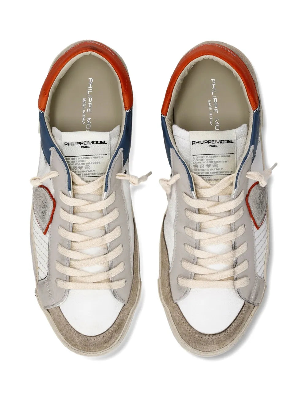 Philippe Model Paris Prsx Colour-Blocked Low-Top Sneakers
