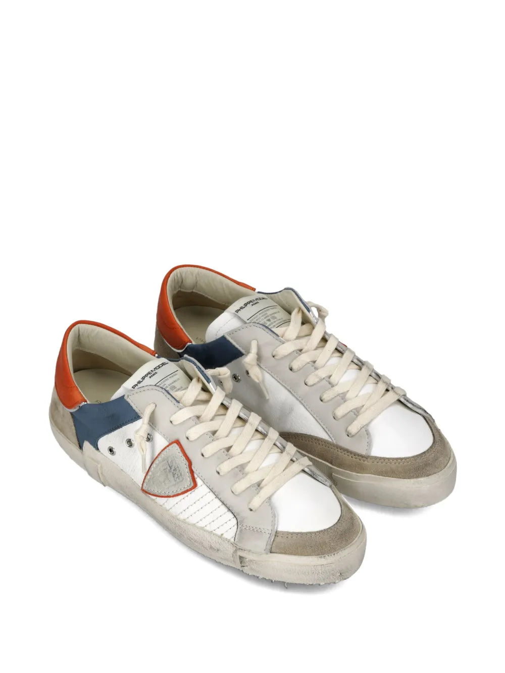 Philippe Model Paris Prsx Colour-Blocked Low-Top Sneakers