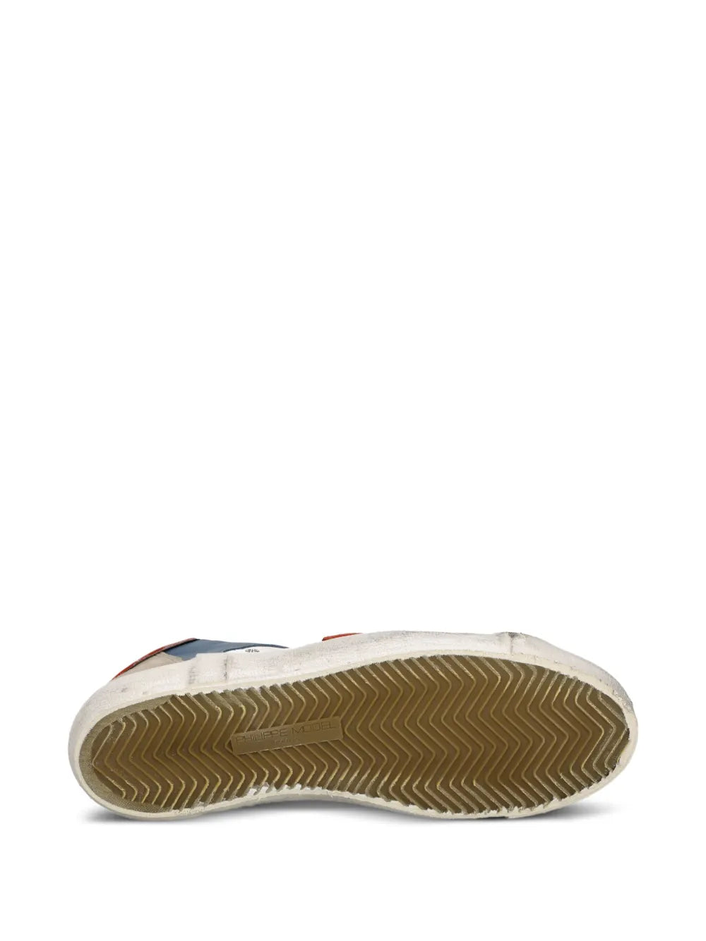 Philippe Model Paris Prsx Colour-Blocked Low-Top Sneakers