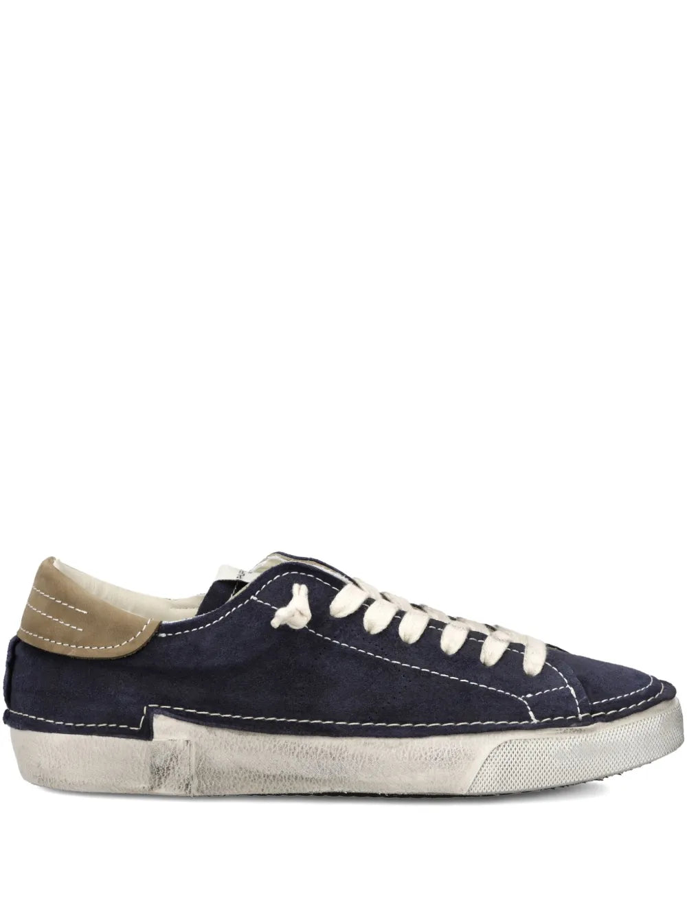 Philippe Model Paris Suede Low-Top Sneakers