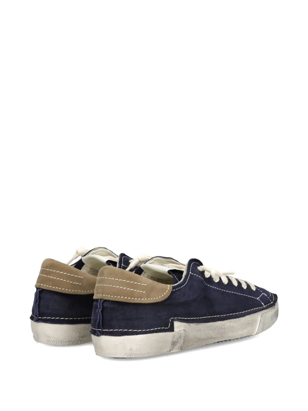 Philippe Model Paris Suede Low-Top Sneakers