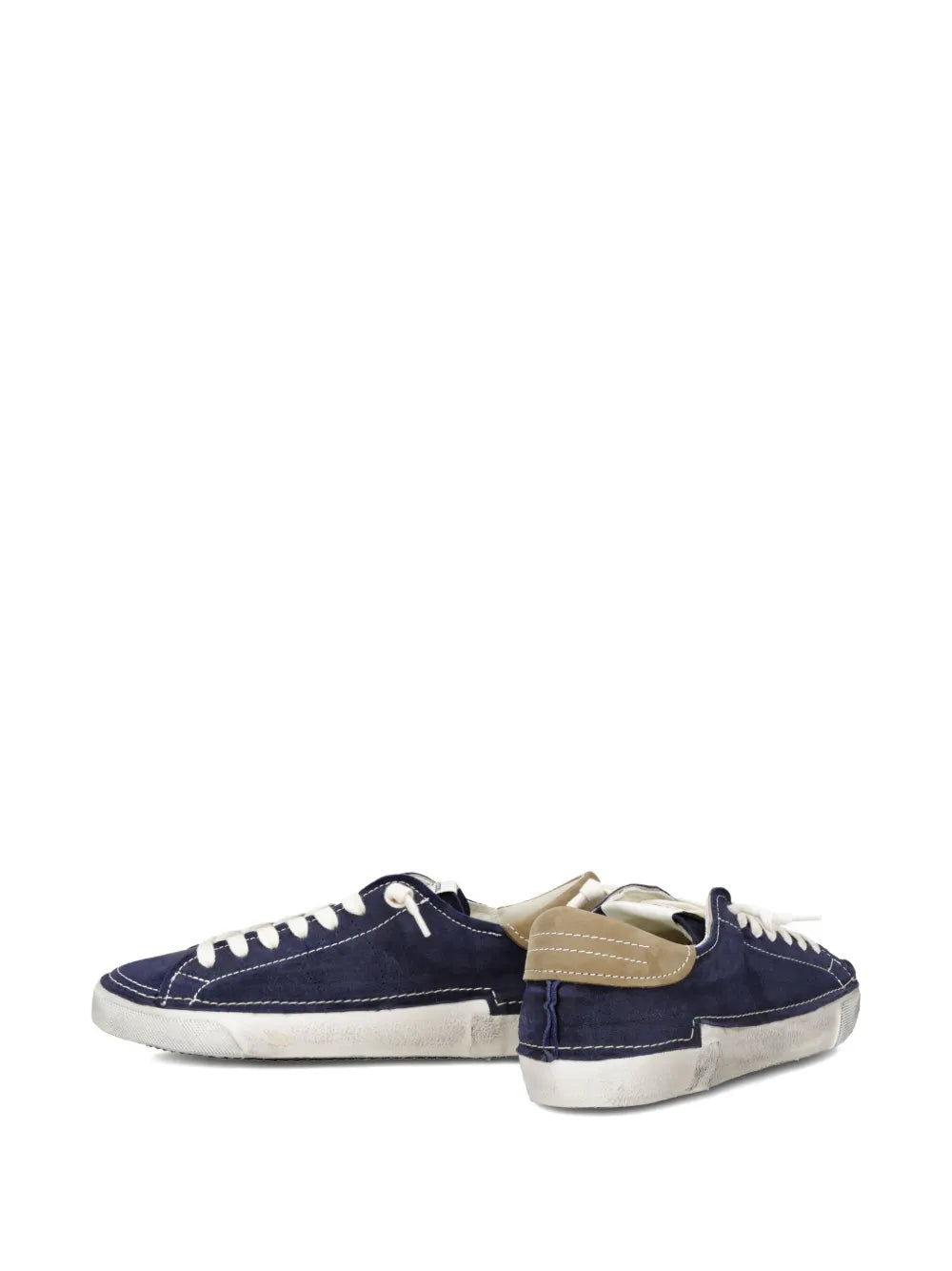 Philippe Model Paris Suede Low-Top Sneakers