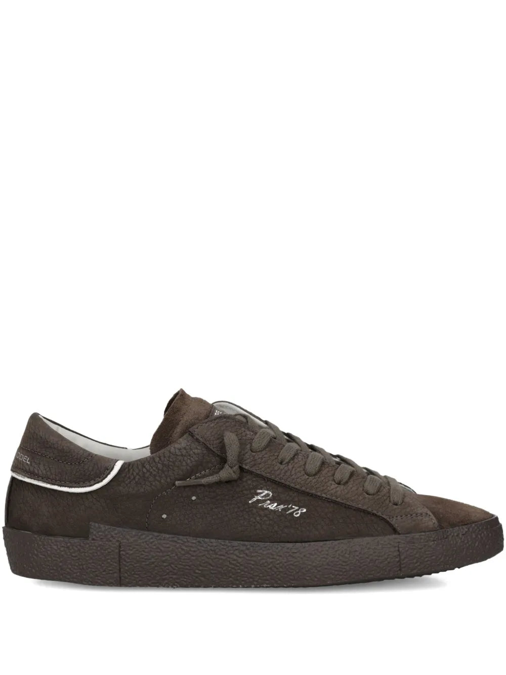 Philippe Model Paris Suede Lace-Up Sneakers