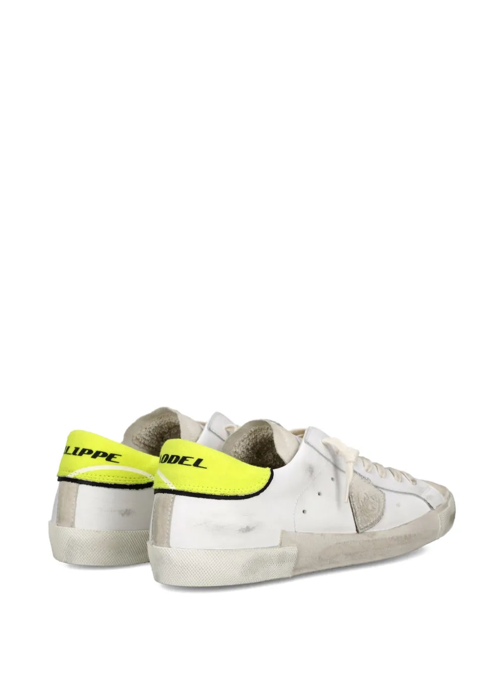 Philippe Model Paris Prsx Leather Patchwork Low-Top Sneakers