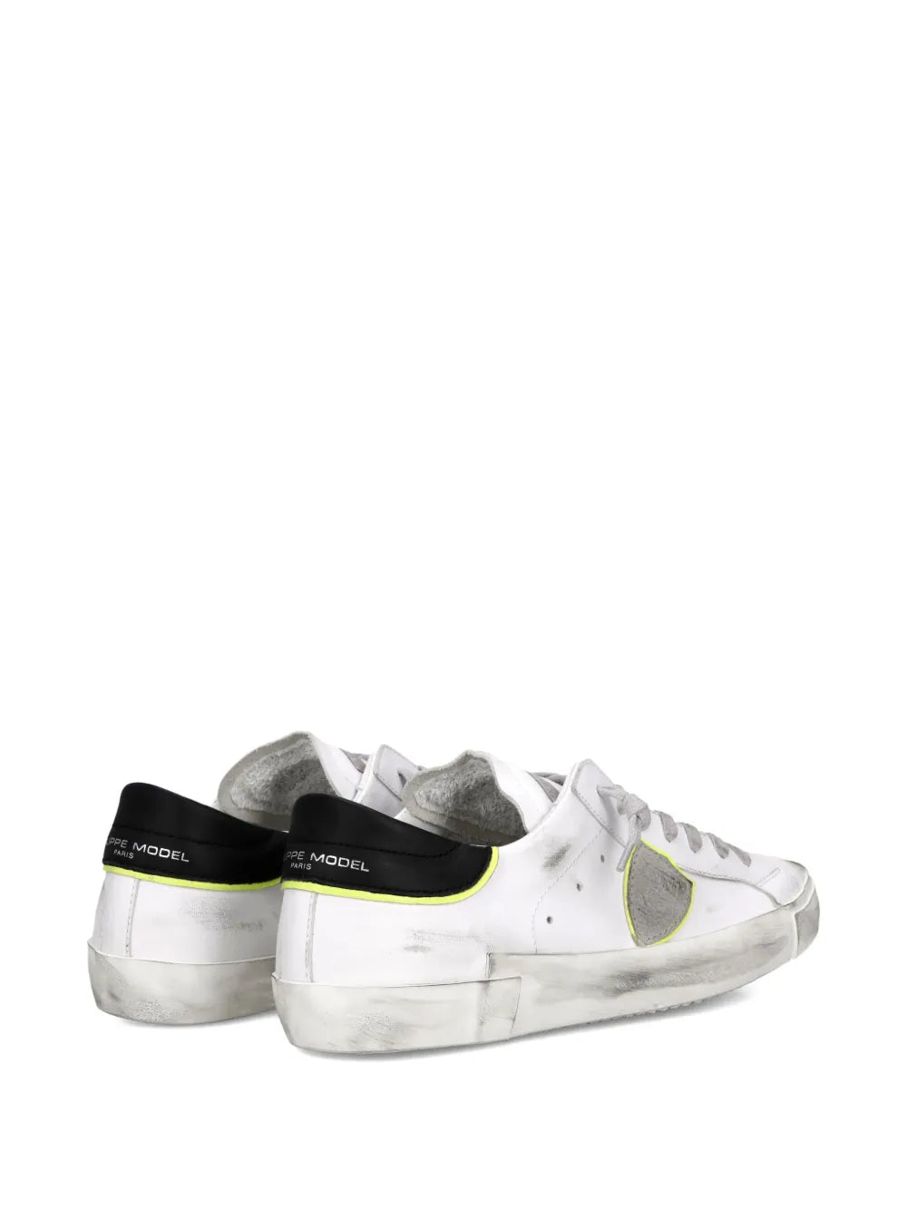 Philippe Model Paris Distressed Low-Top Sneakers