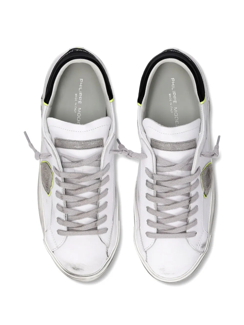 Philippe Model Paris Distressed Low-Top Sneakers