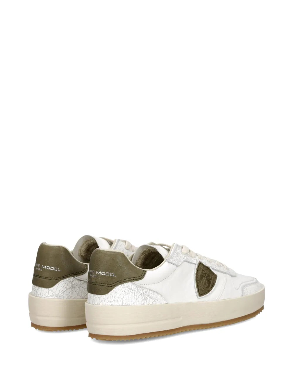 Philippe Model Paris Nice Leather-Panelled Sneakers