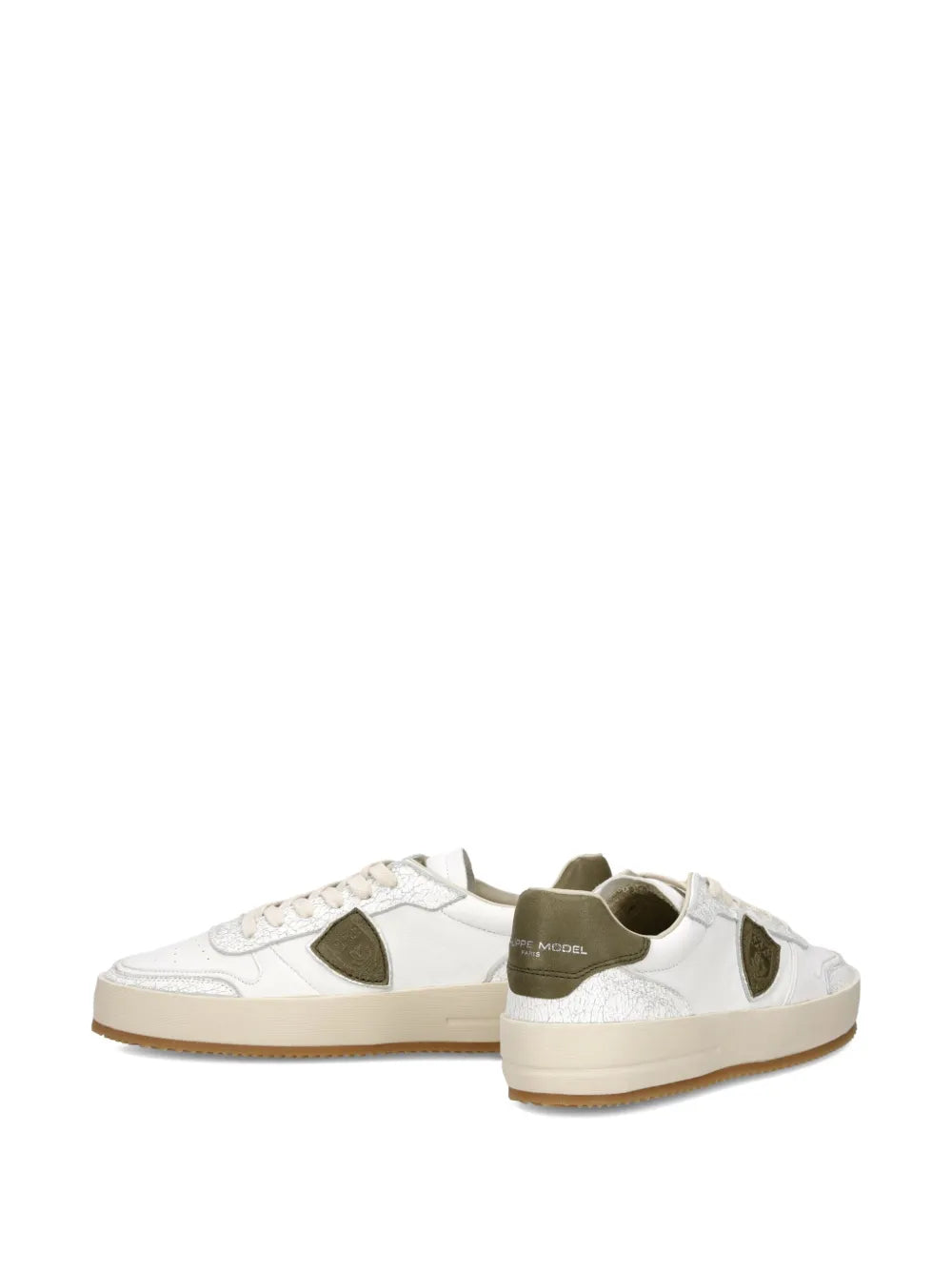 Philippe Model Paris Nice Leather-Panelled Sneakers