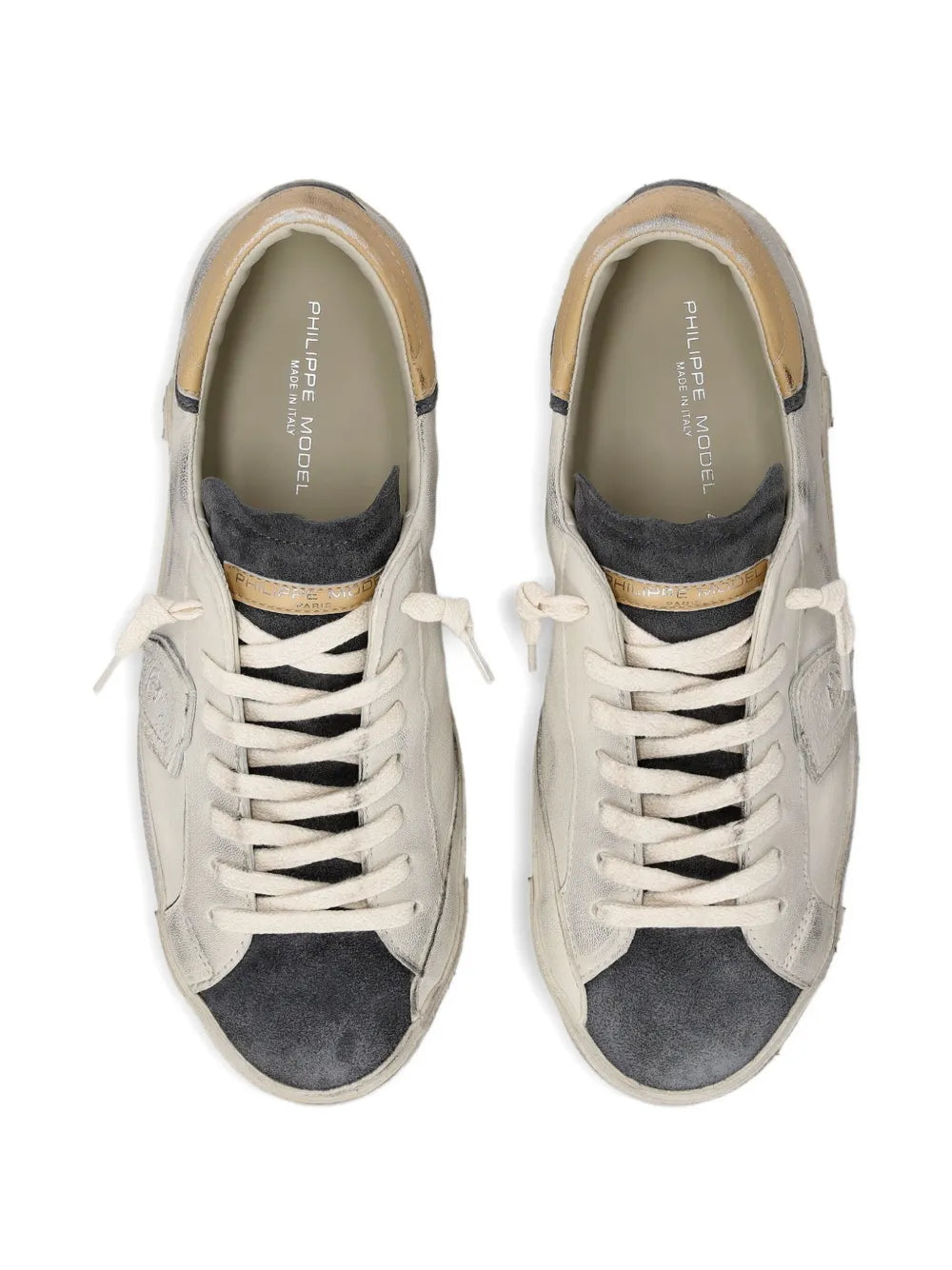Philippe Model Paris Leather Low-Top Sneakers