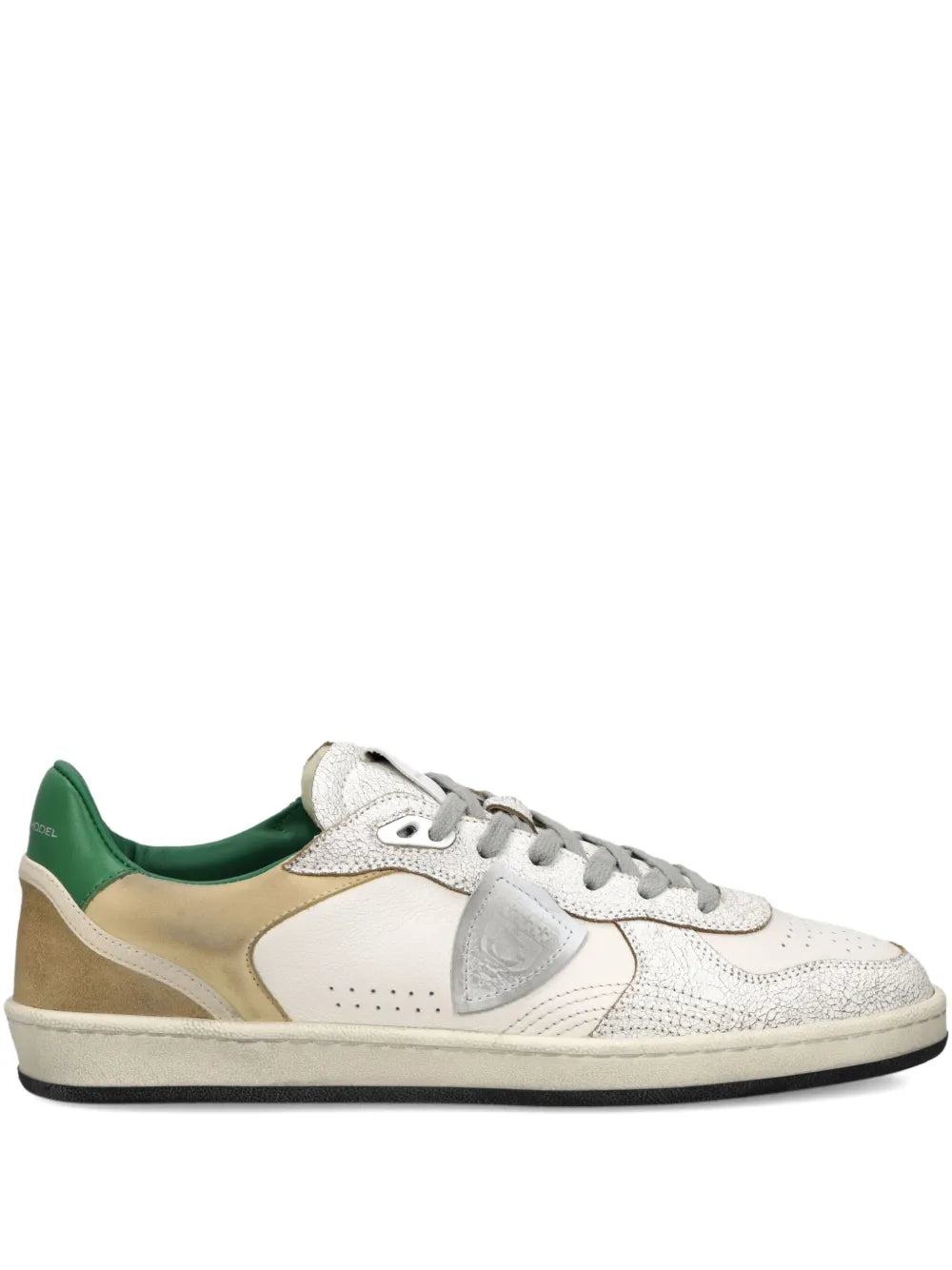 Philippe Model Paris Nice Textured Leather Sneakers