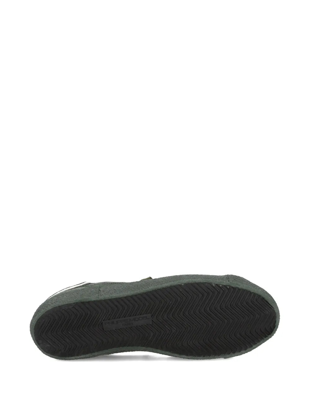 Philippe Model Paris Suede-Panelled Low-Top Sneakers