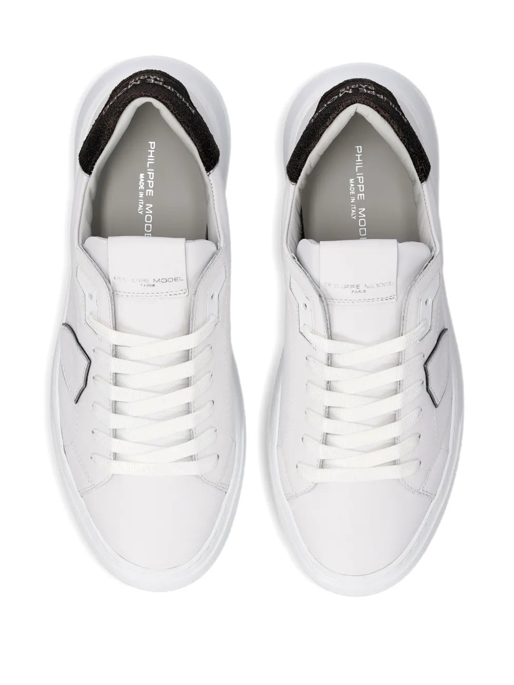 Philippe Model Paris Leather Lace-Up Sneakers