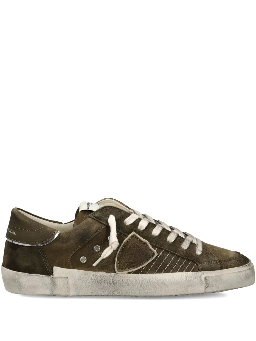Philippe Model Paris Leather Low-Top Sneakers
