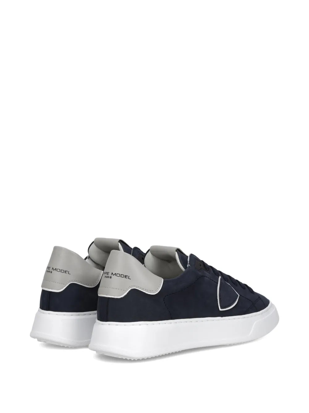 Philippe Model Paris Suede-Panelled Sneakers