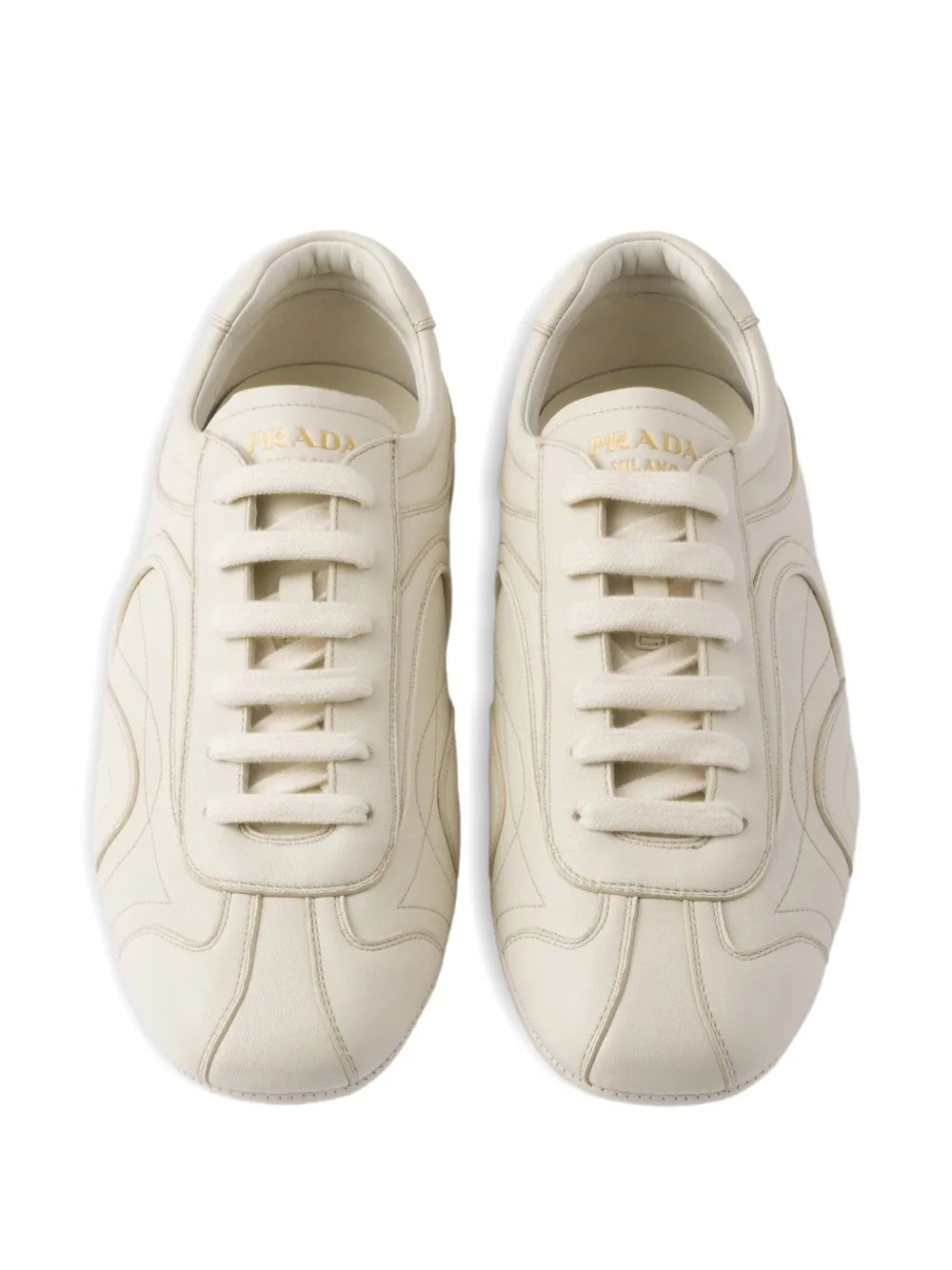 Prada Montecarlo Re-Edition 2005 Antiqued Nappa Leather Sneakers