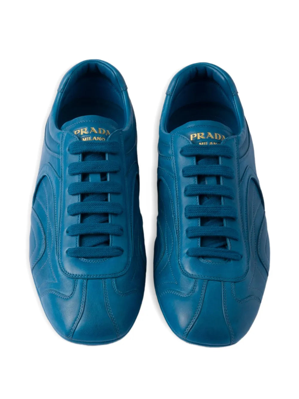 Prada Montecarlo Re-Edition 2005 Antiqued Leather Sneakers