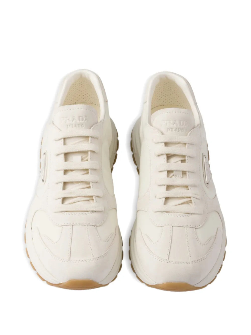 Prada Prax Triangle-Logo Sneakers