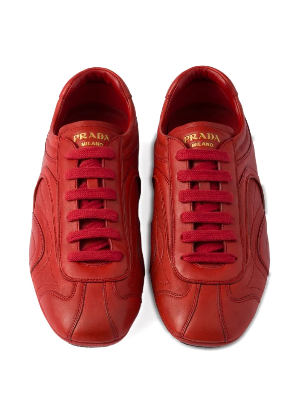 Prada Montecarlo Re-Edition 2005 Antiqued Nappa Leather Sneakers