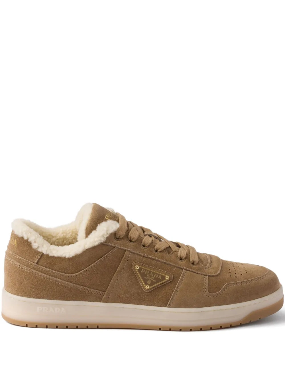 Prada Downtown Suede Sneakers