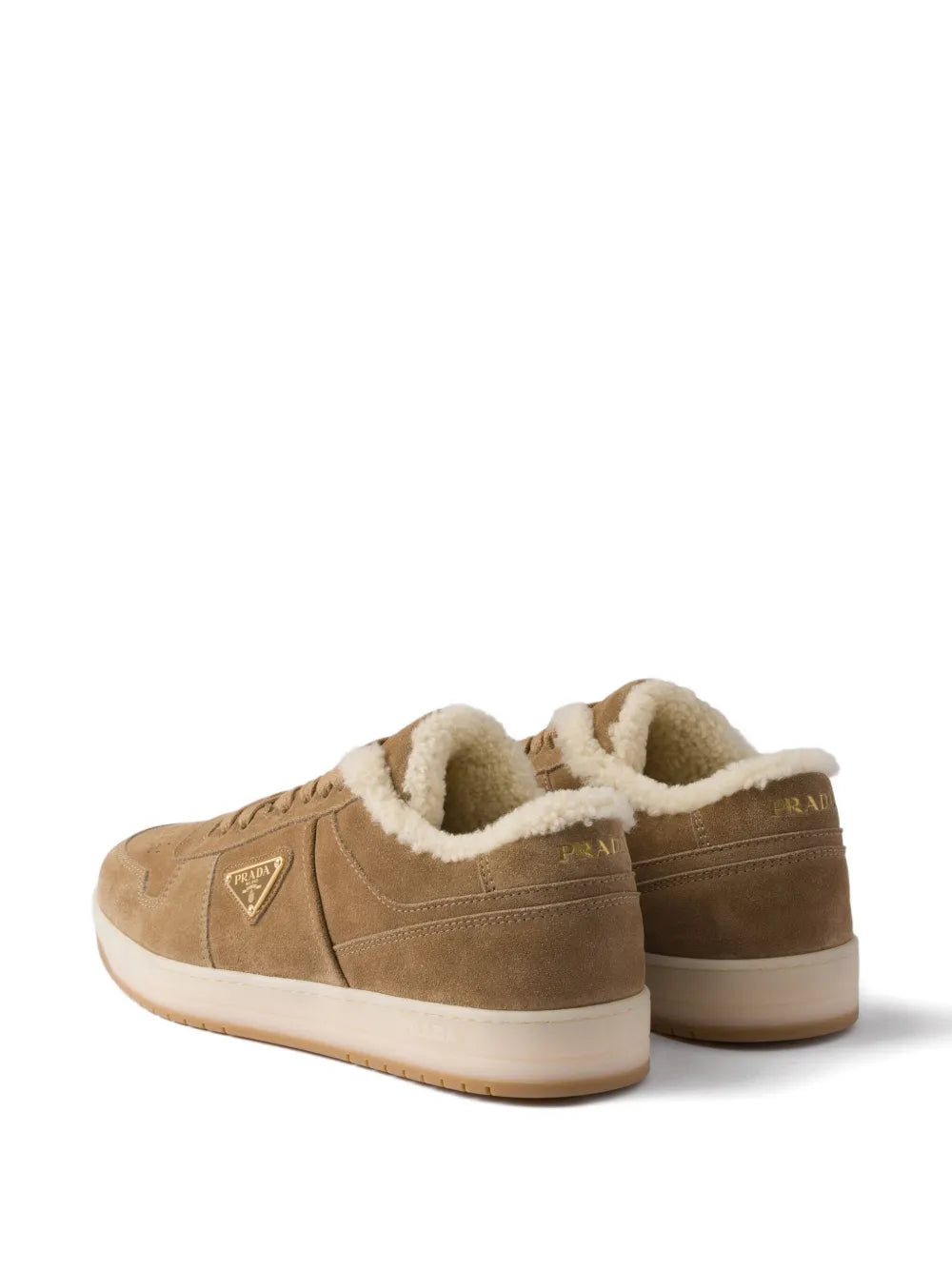 Prada Downtown Suede Sneakers