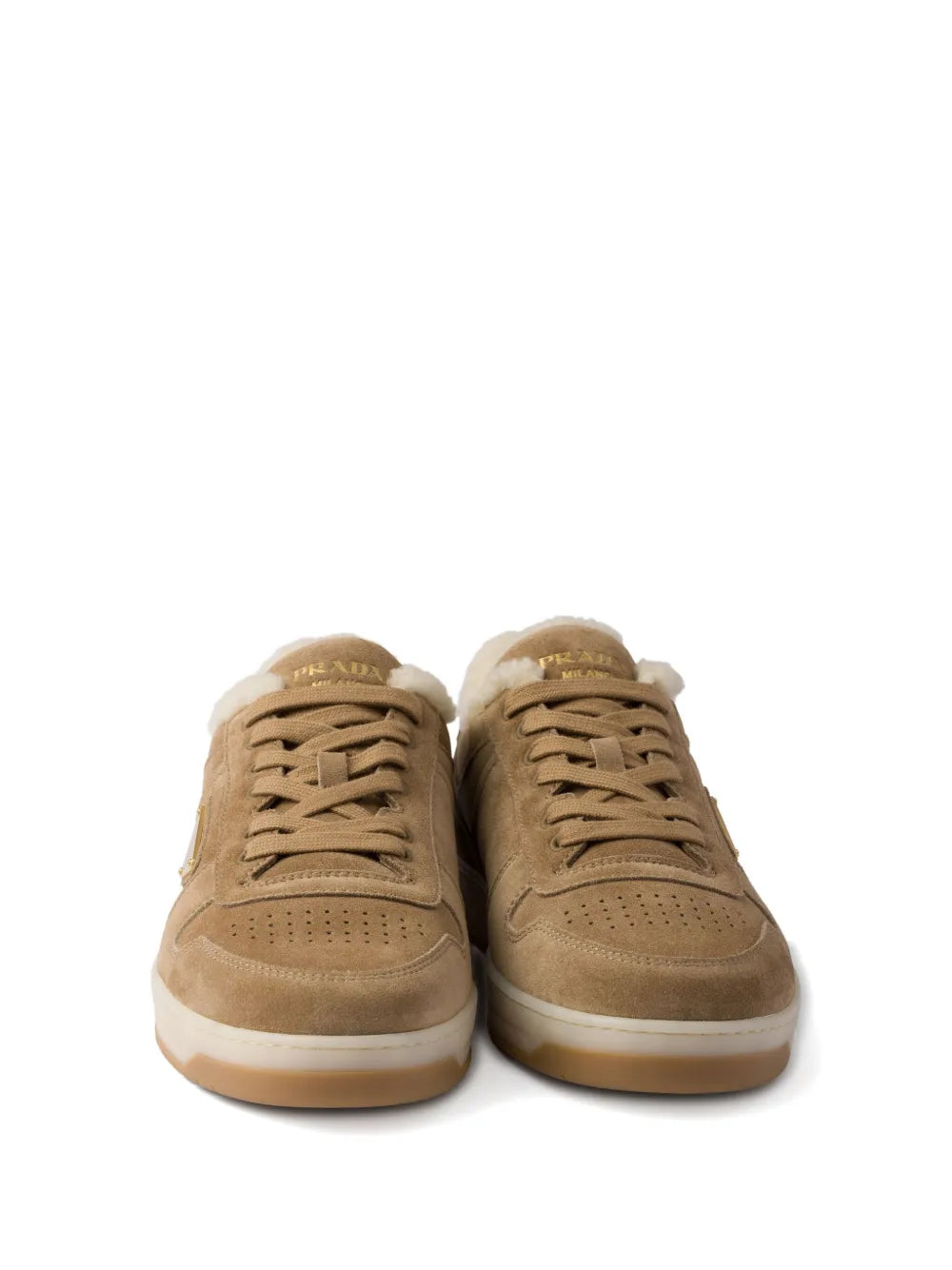 Prada Downtown Suede Sneakers