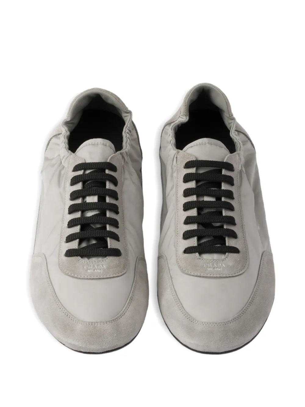 Prada Collapse Lace-Up Sneakers