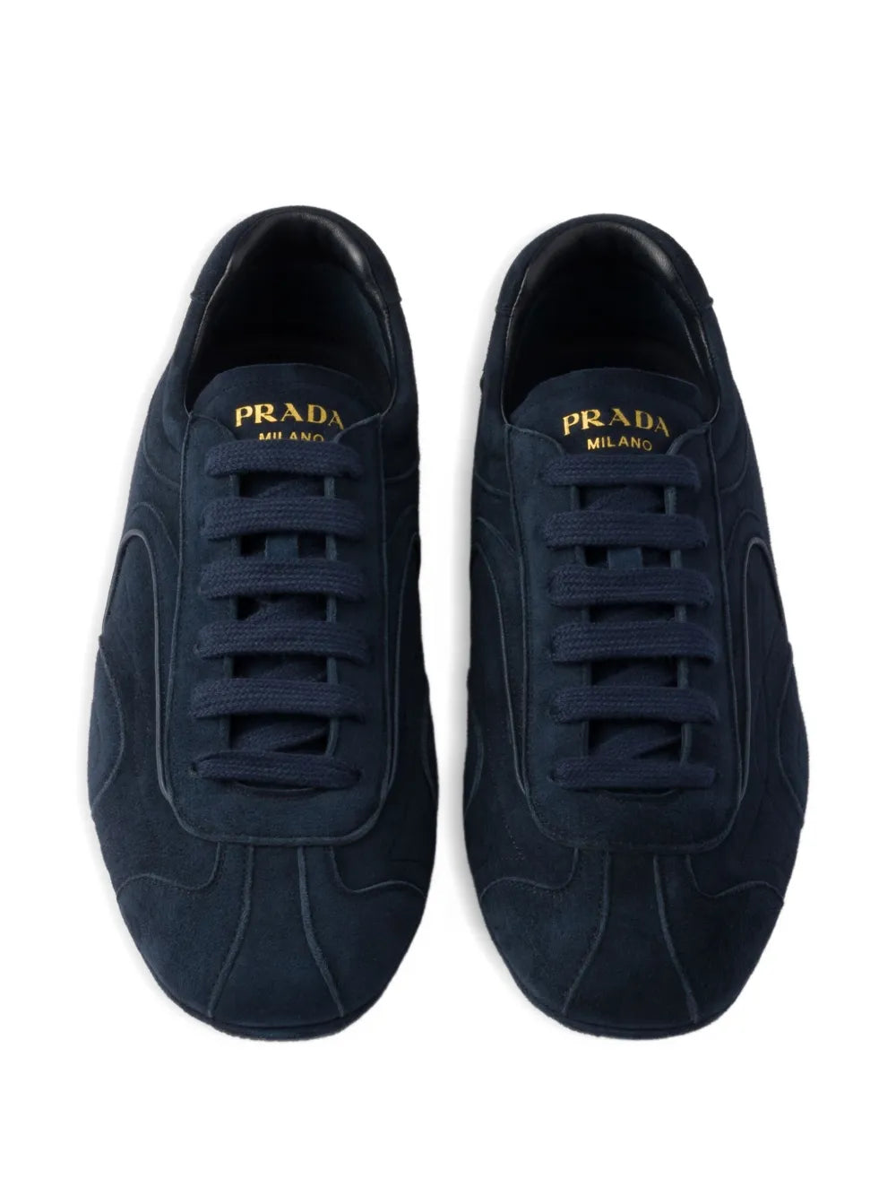 Prada Montecarlo Re-Edition 2005 Suede Lace-Up Sneakers